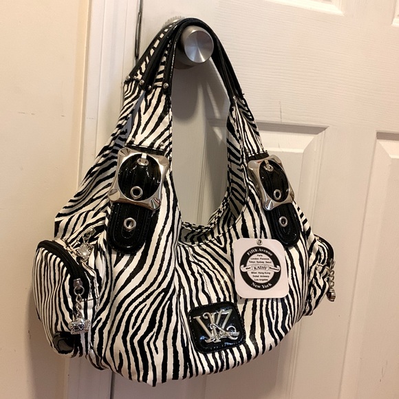 Kathy Van Zeeland Bags Kathy Van Zeeland Zebra Print Bag Nwt Poshmark